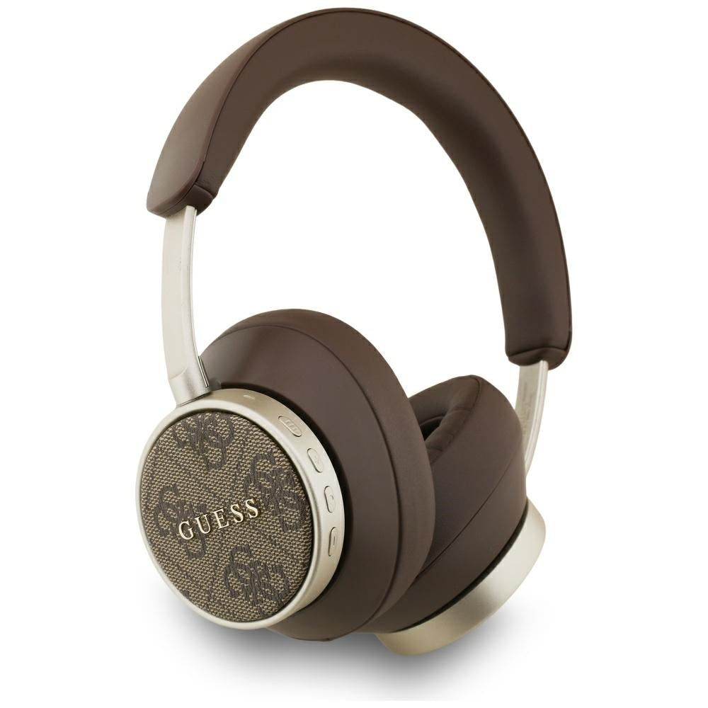 Handsfree Bluetooth Guess 4G Classic Logo, A2DP, Barna