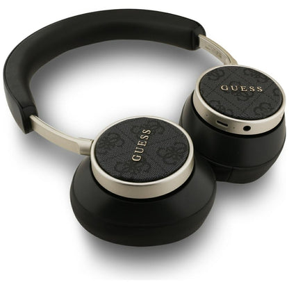 Handsfree Bluetooth Guess 4G Classic Logo, A2DP, Fekete