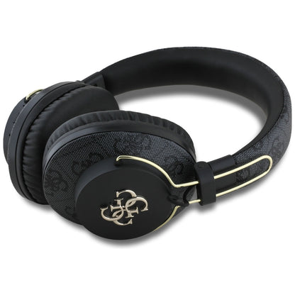 Handsfree Bluetooth Guess 4G Metal Logo, A2DP, Fekete