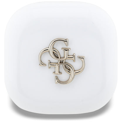 Handsfree Bluetooth Guess 4G Metal Logo, TWS, Fehér