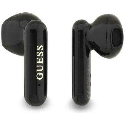 Handsfree Bluetooth Guess 4G Metal Logo, TWS, Fekete