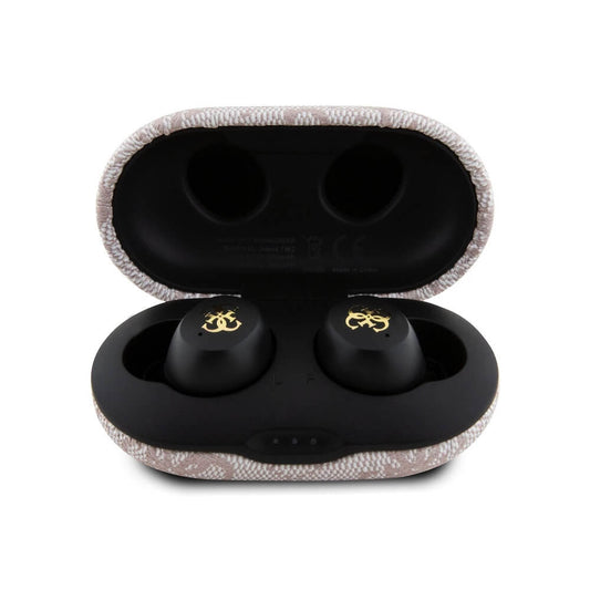 Handsfree Bluetooth Guess 4G Metal, TWS, Pink