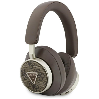 Handsfree Bluetooth Guess 4G Gold Triangle Logo, A2DP, Barna