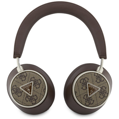 Handsfree Bluetooth Guess 4G Gold Triangle Logo, A2DP, Barna