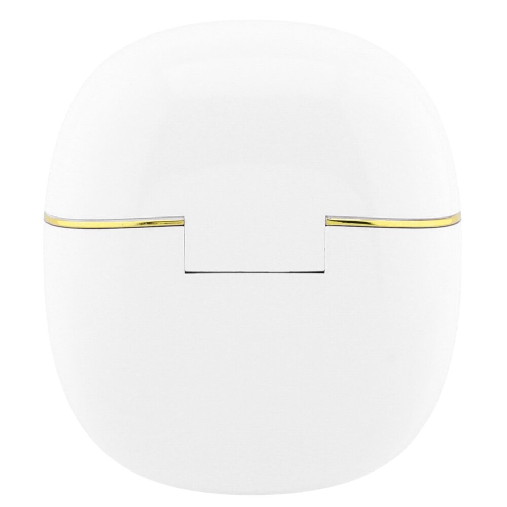 Bluetooth kihangosító Guess Glossy Gold Line Classic, TWS, Fehér