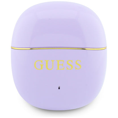 Vezeték nélküli Bluetooth Guess Glossy Gold Line Classic, TWS, Lila