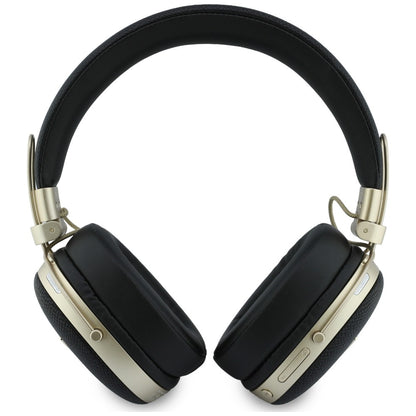 Handsfree Bluetooth Guess Grained Triangle Logo, A2DP, Black