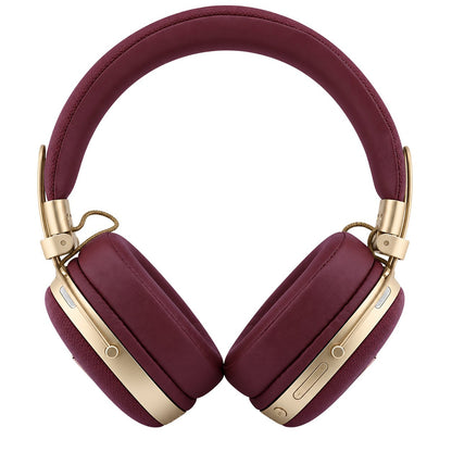 Guess Grained Triangle Logo Bluetooth kihangosító, A2DP, bordó