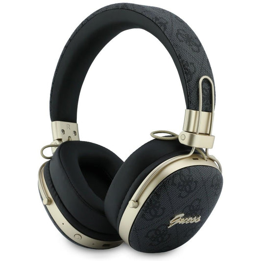 Vezeték nélküli Bluetooth Guess Metal 4G Script Logó, A2DP, Fekete