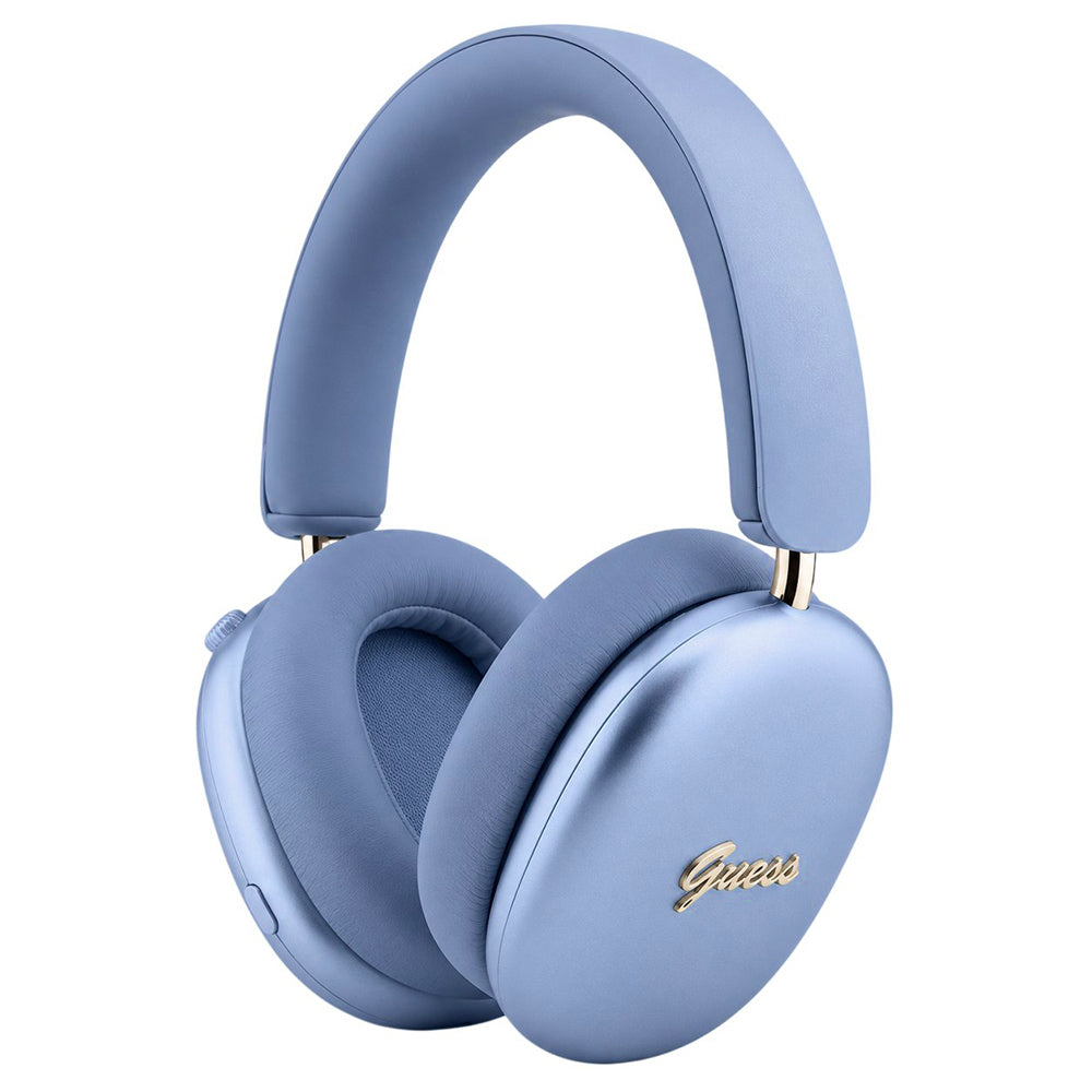 Guess Metal Script Logo Bluetooth kihangosító, A2DP, kék
