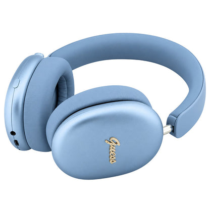 Guess Metal Script Logo Bluetooth kihangosító, A2DP, kék