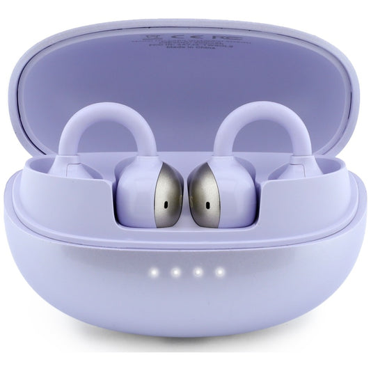 Bluetooth kihangosító Guess fémes kivitelű elektrolit bevonatos alkatrészekkel, klasszikus, TWS, lila