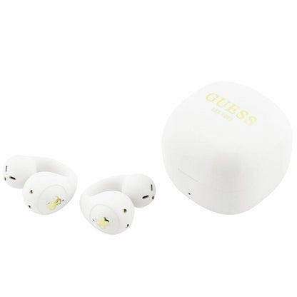 Bluetooth kihangosító Guess Mini Classic, TWS, Fehér