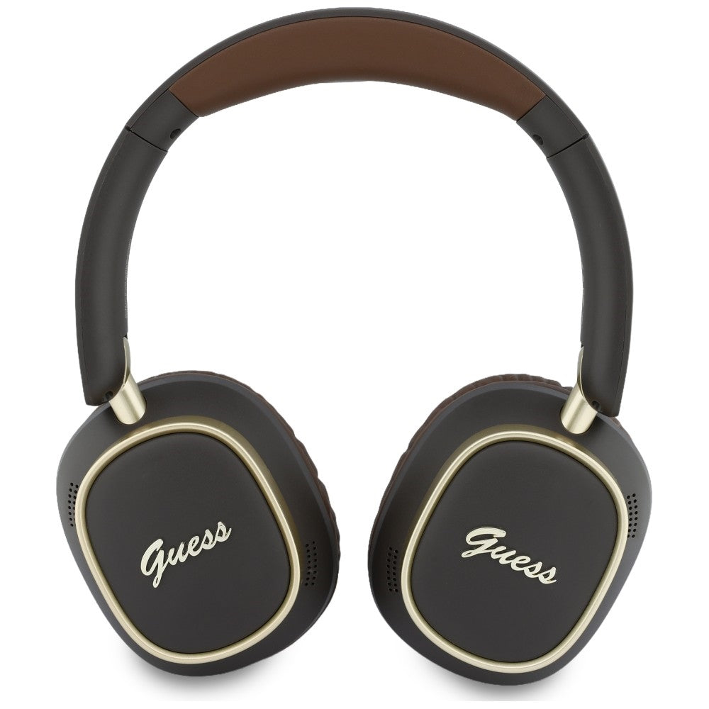 Bluetooth kihangosító Guess Rectangle Metal Script, A2DP, Barna