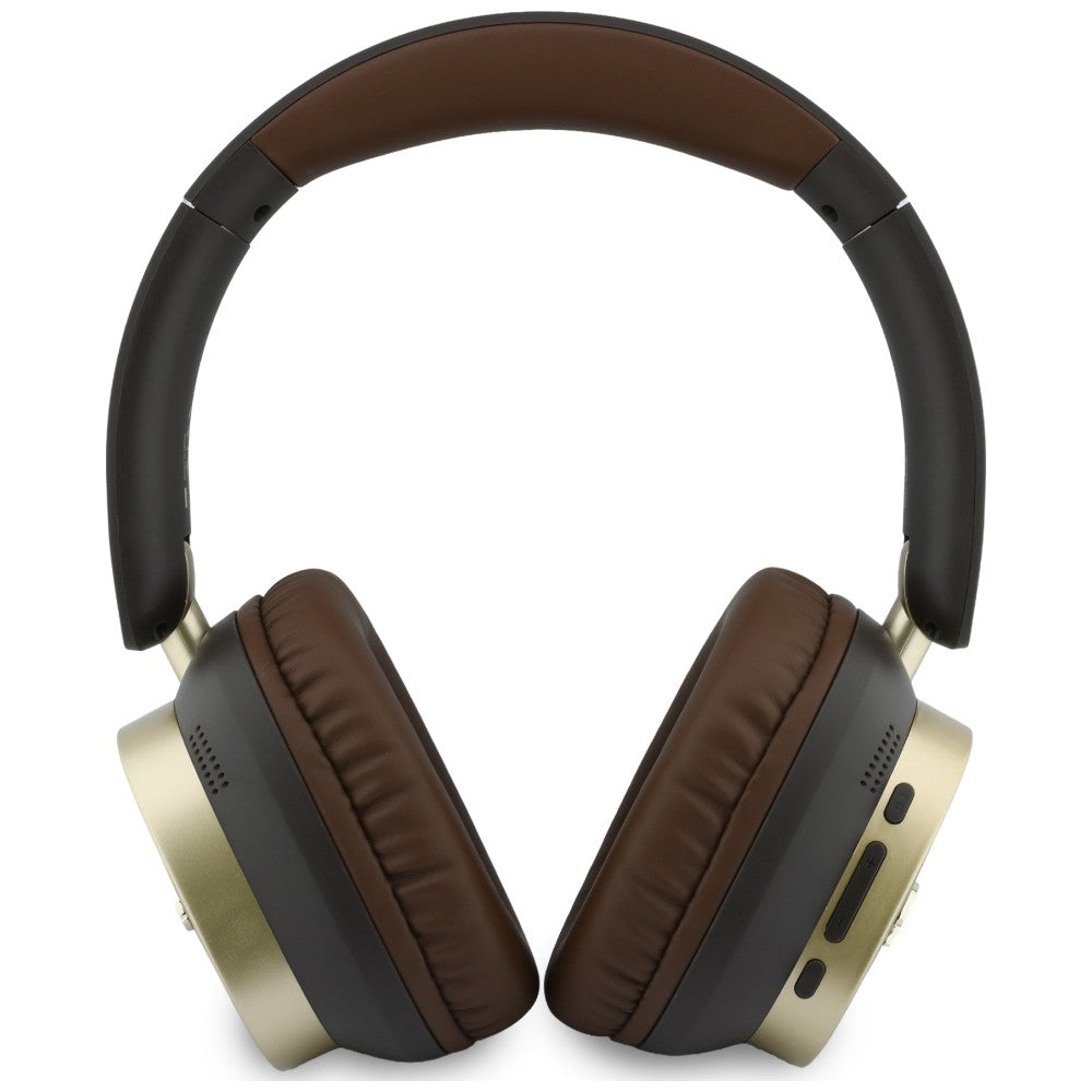 Bluetooth kihangosító Guess Rectangle Metal Script, A2DP, Barna