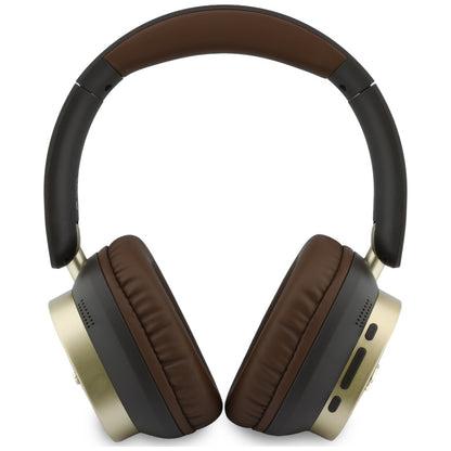 Bluetooth kihangosító Guess Rectangle Metal Script, A2DP, Barna