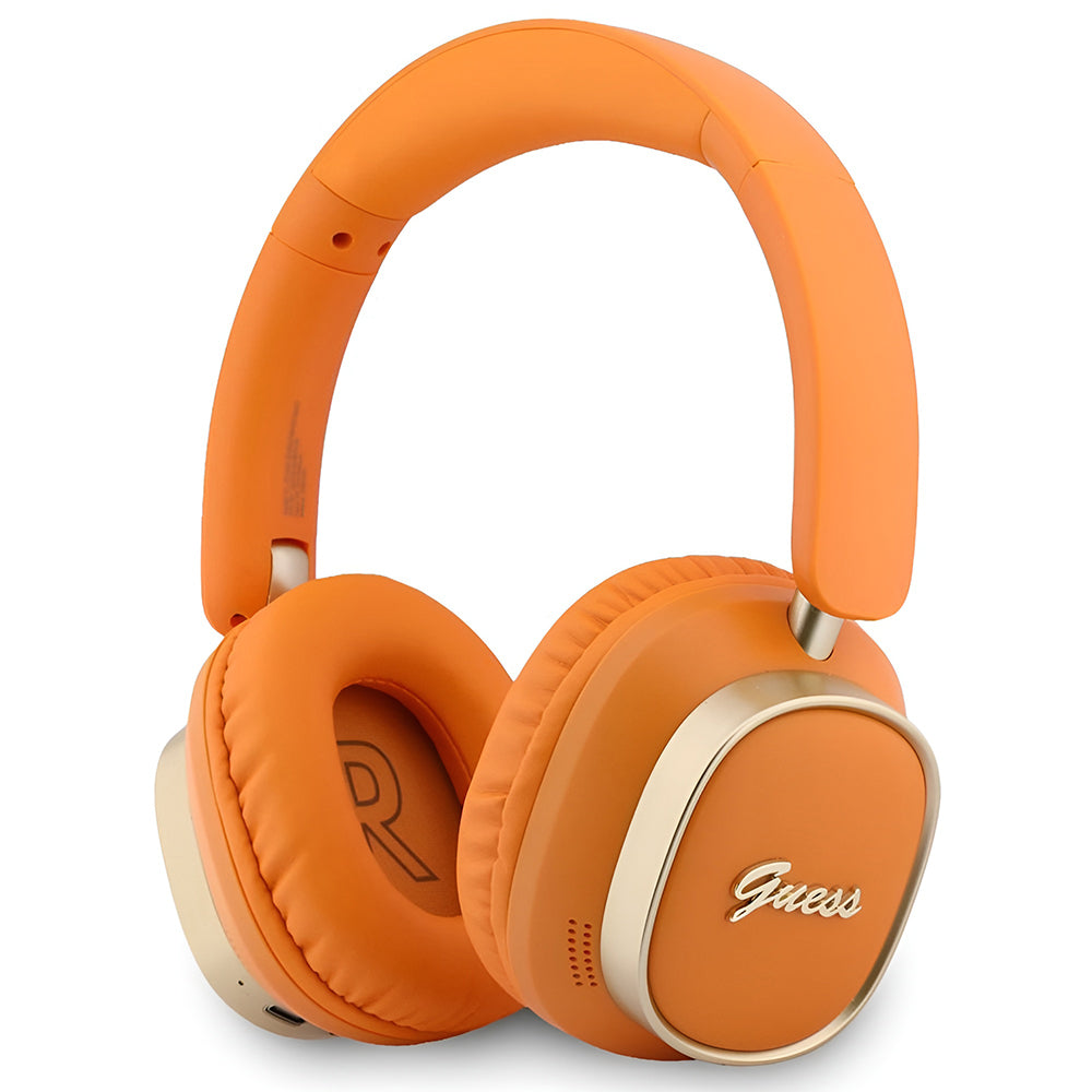 Vezeték nélküli Bluetooth Guess Rectangle Metal Script, A2DP, Narancssárga