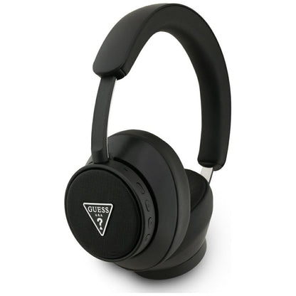 Handsfree Bluetooth Guess Saffiano Triangle Logo, A2DP, Fekete