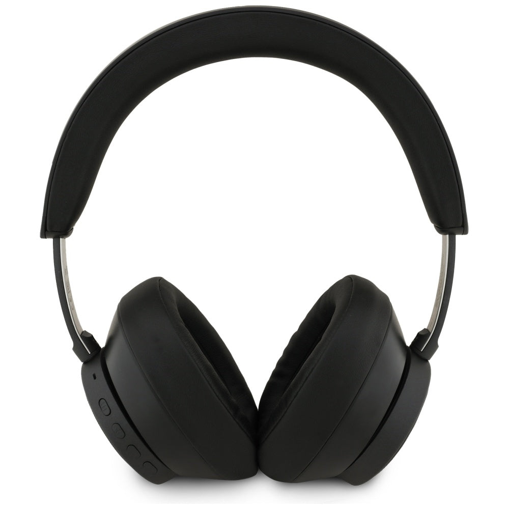 Handsfree Bluetooth Guess Saffiano Triangle Logo, A2DP, Fekete