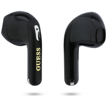 Handsfree Bluetooth Guess Script Print, TWS, Fekete