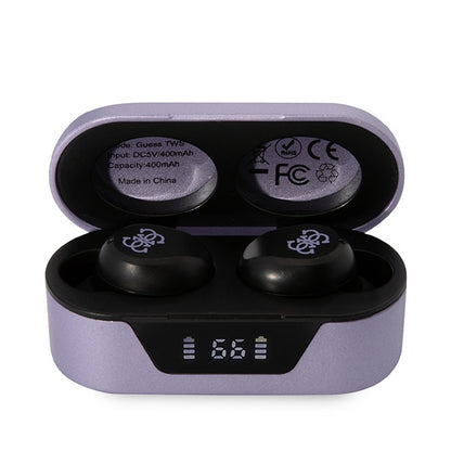 Handsfree Bluetooth Guess, TWS, Lila