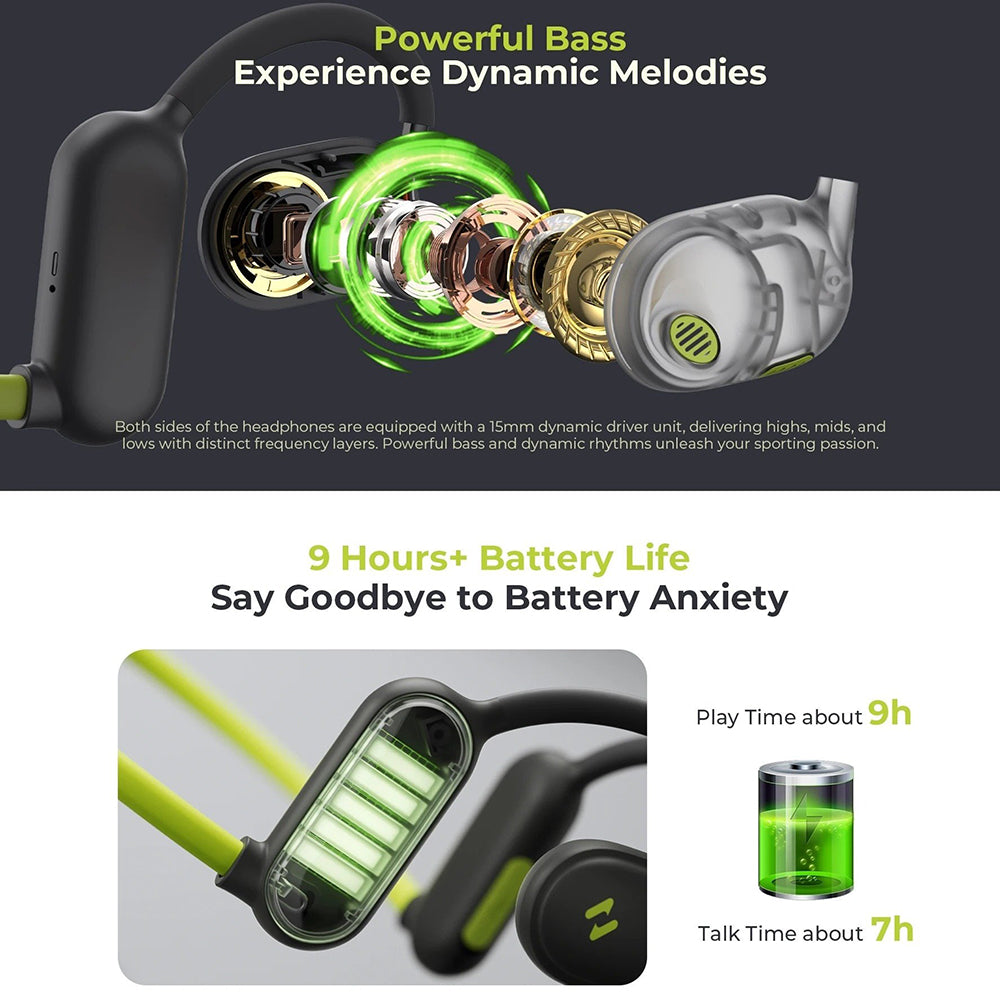 Handsfree Bluetooth HAVIT E553BT Freego Pro, A2DP, Zöld