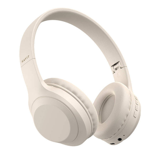 Handsfree Bluetooth HAVIT H628BT, A2DP, Bézs