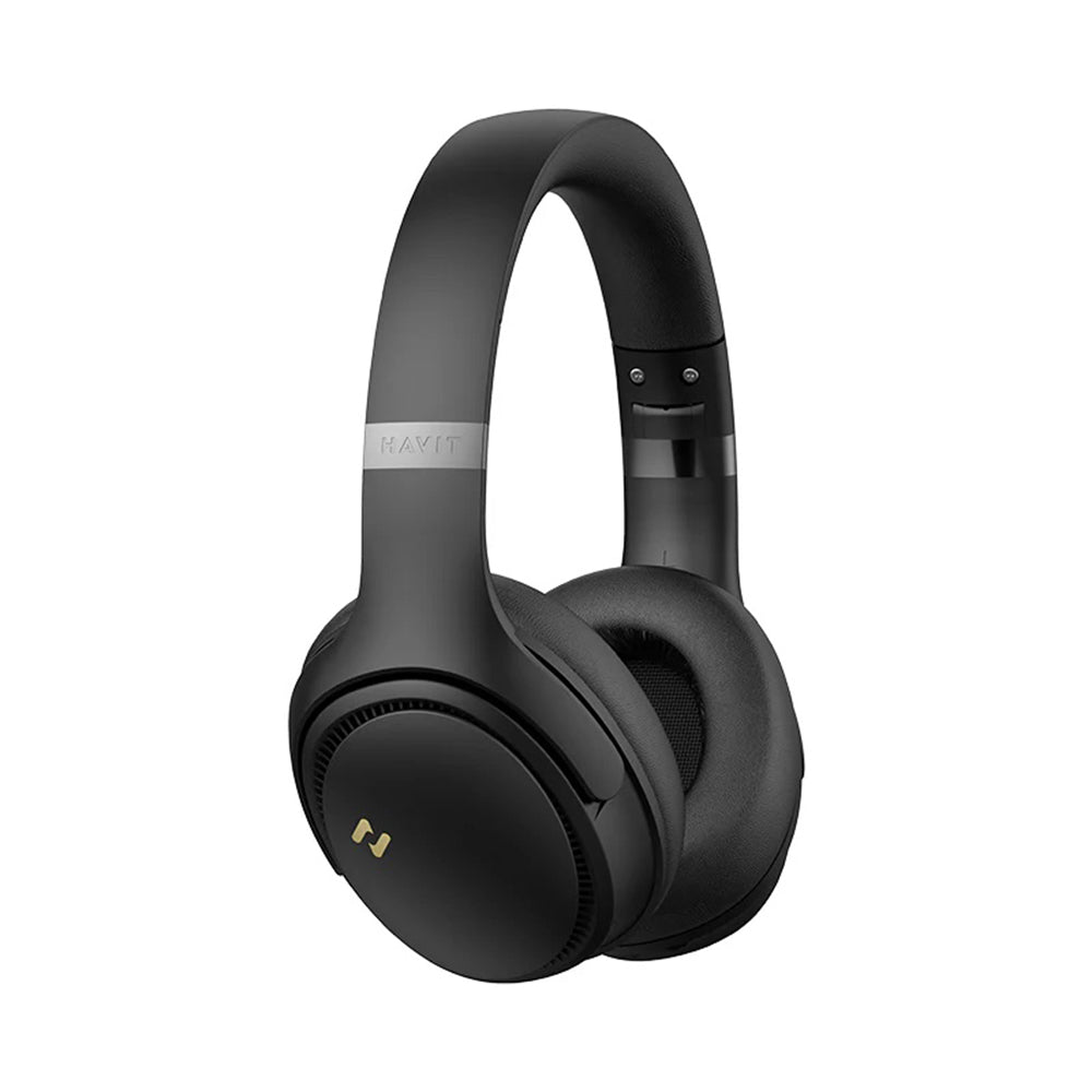 Handsfree Bluetooth HAVIT H630BT Pro, A2DP, ANC, Fekete