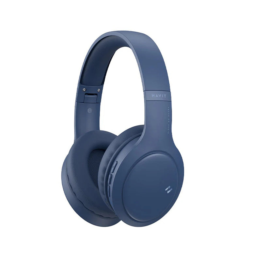 Handsfree Bluetooth HAVIT H633BT, Multipoint, A2DP, Kék