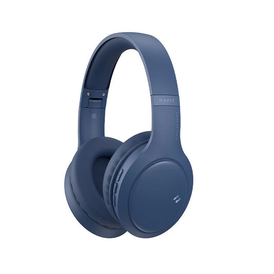 Handsfree Bluetooth HAVIT H633BT, Multipoint, A2DP, Kék