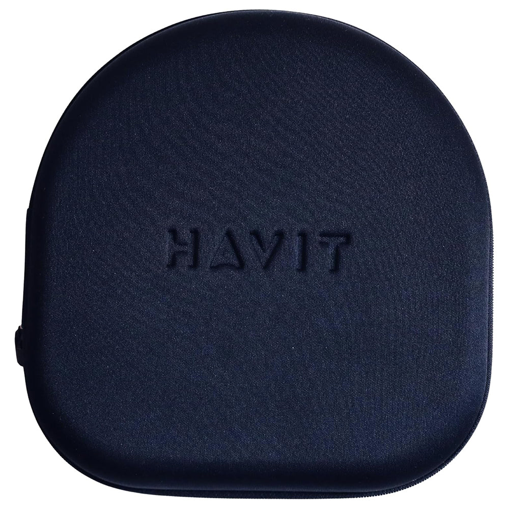 Handsfree Bluetooth HAVIT H655BT Pro, Multipoint, A2DP, ANC, Fekete
