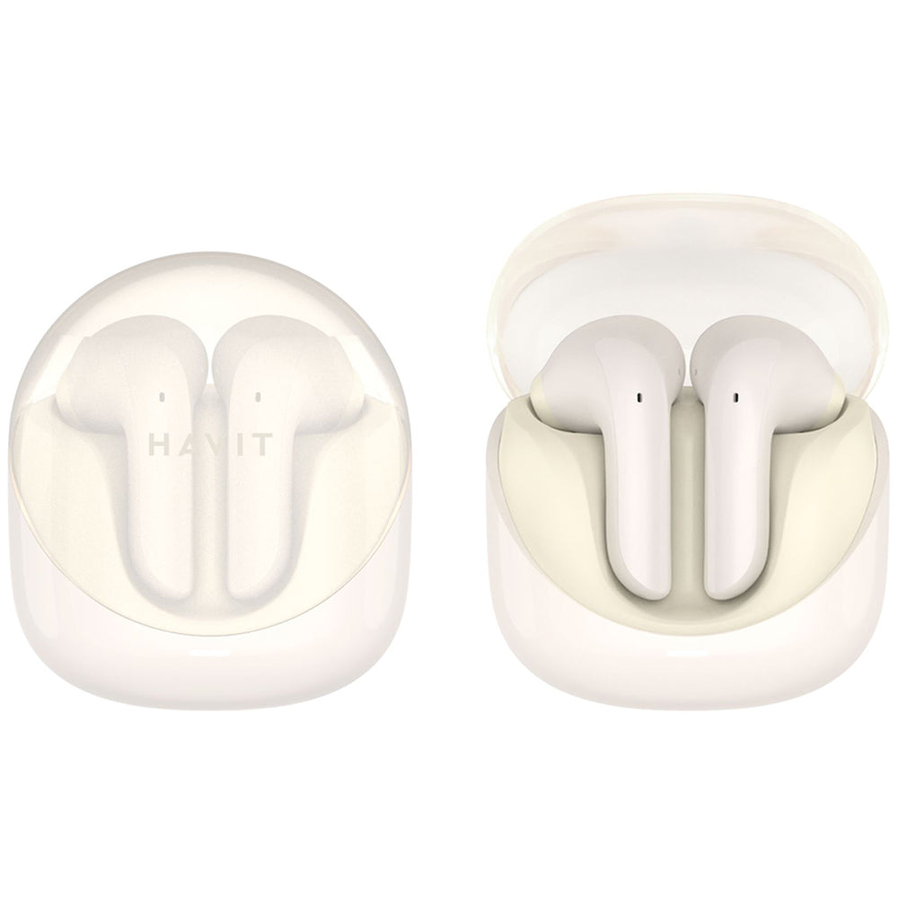 Handsfree Bluetooth HAVIT Modern Buds TW974, TWS, Bézs