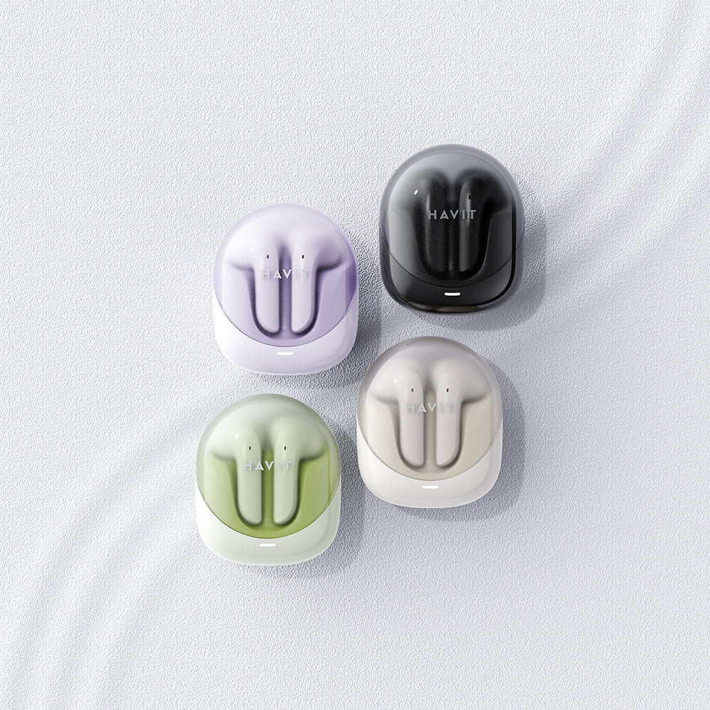 Handsfree Bluetooth HAVIT Modern Buds TW974, TWS, Bézs