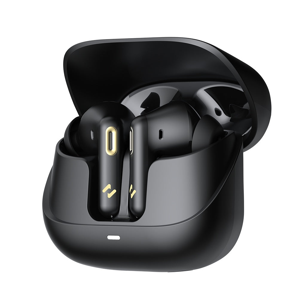 Handsfree Bluetooth HAVIT TW906 Pro, TWS, ANC, Fekete