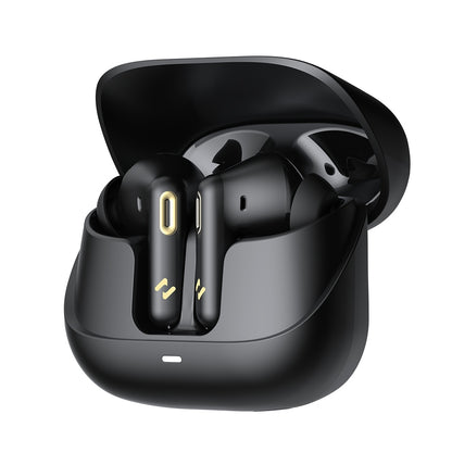 Handsfree Bluetooth HAVIT TW906 Pro, TWS, ANC, Fekete