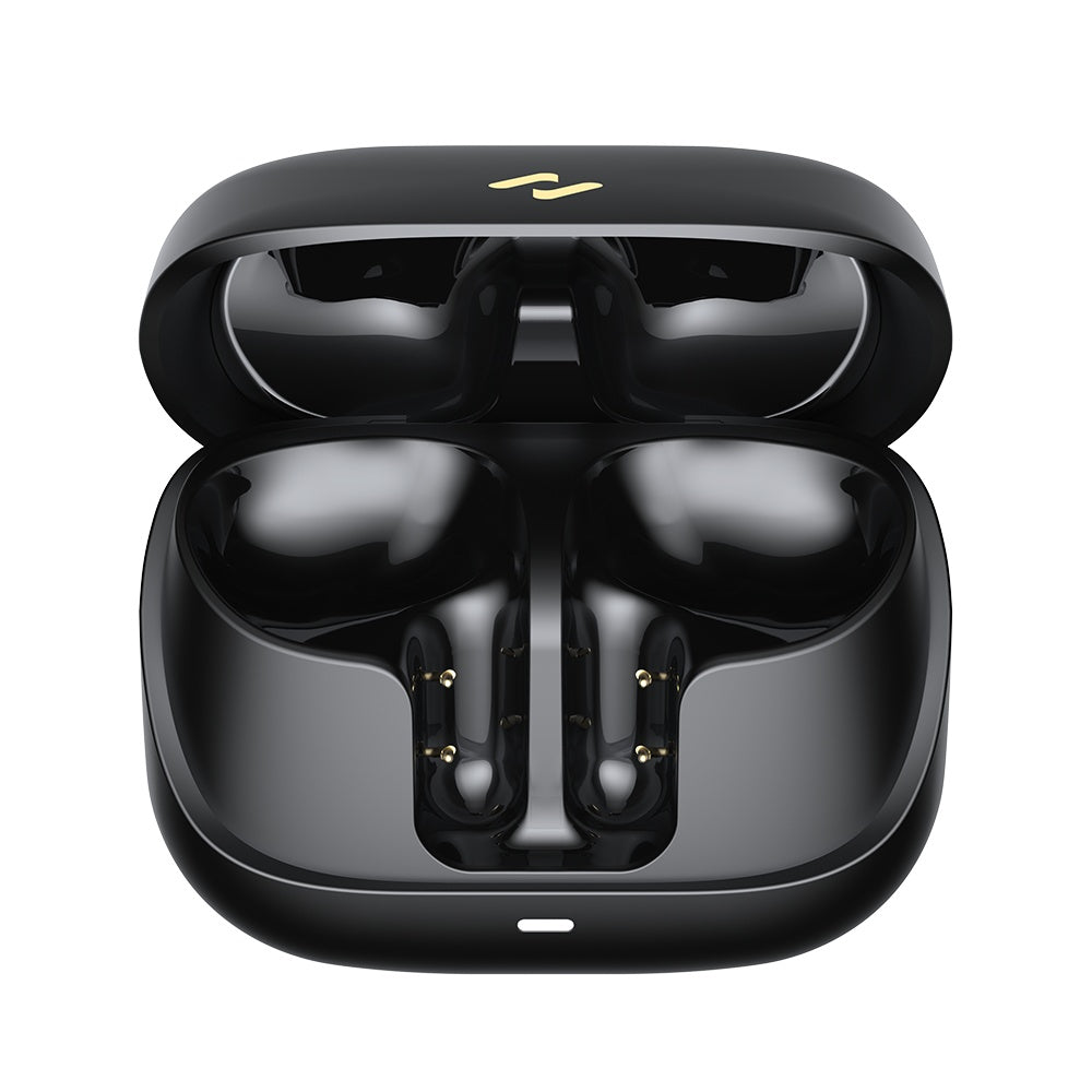 Handsfree Bluetooth HAVIT TW906 Pro, TWS, ANC, Fekete
