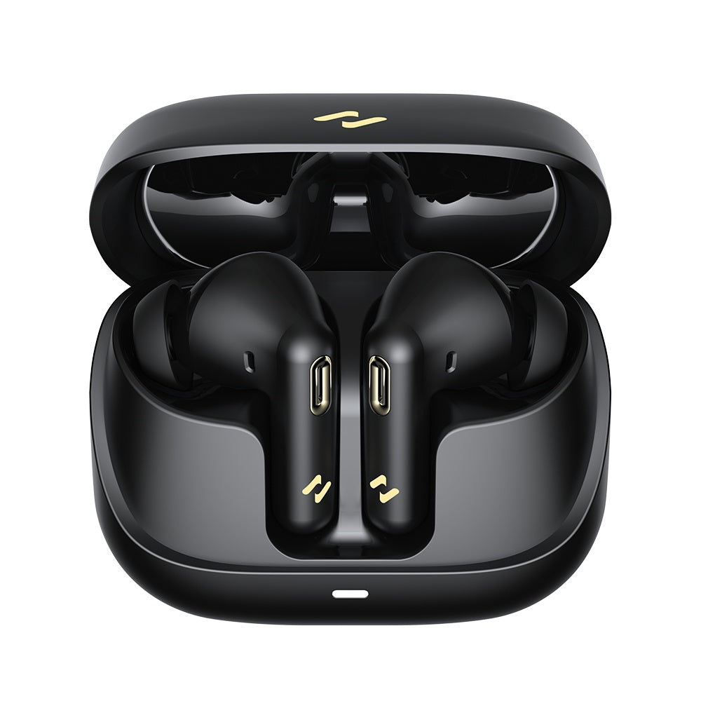 Handsfree Bluetooth HAVIT TW906 Pro, TWS, ANC, Fekete