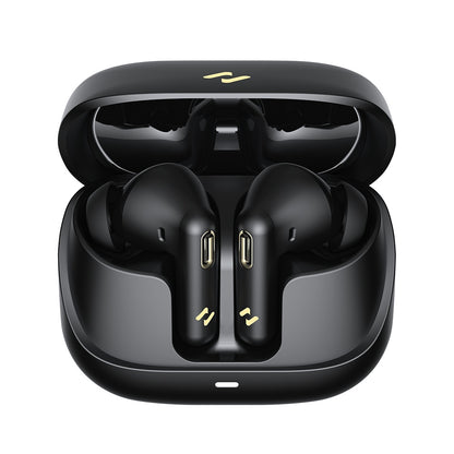 Handsfree Bluetooth HAVIT TW906 Pro, TWS, ANC, Fekete
