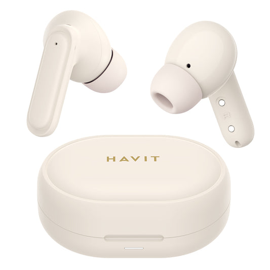 Handsfree Bluetooth HAVIT TW950, TWS, Rózsaszín Beige