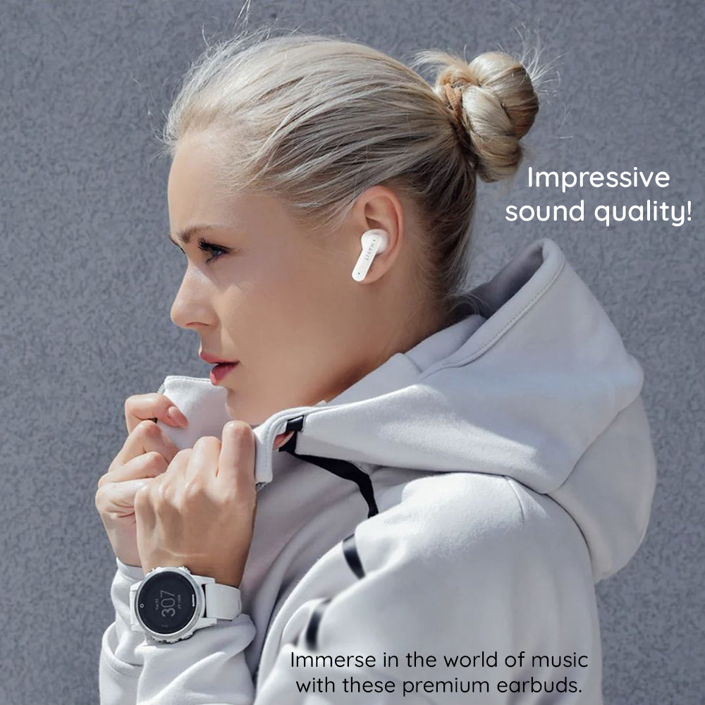 Handsfree Bluetooth HAVIT TW967 Pro, TWS, Fekete