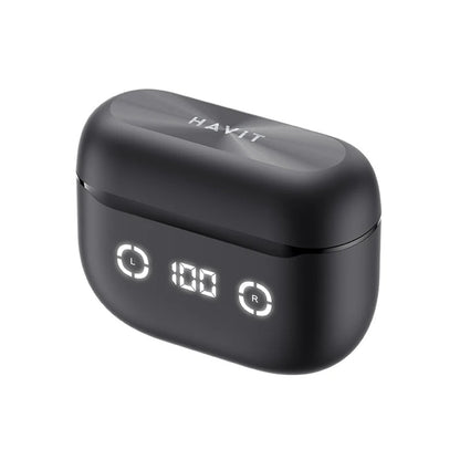 Handsfree Bluetooth HAVIT TW984, TWS, ANC, Fekete
