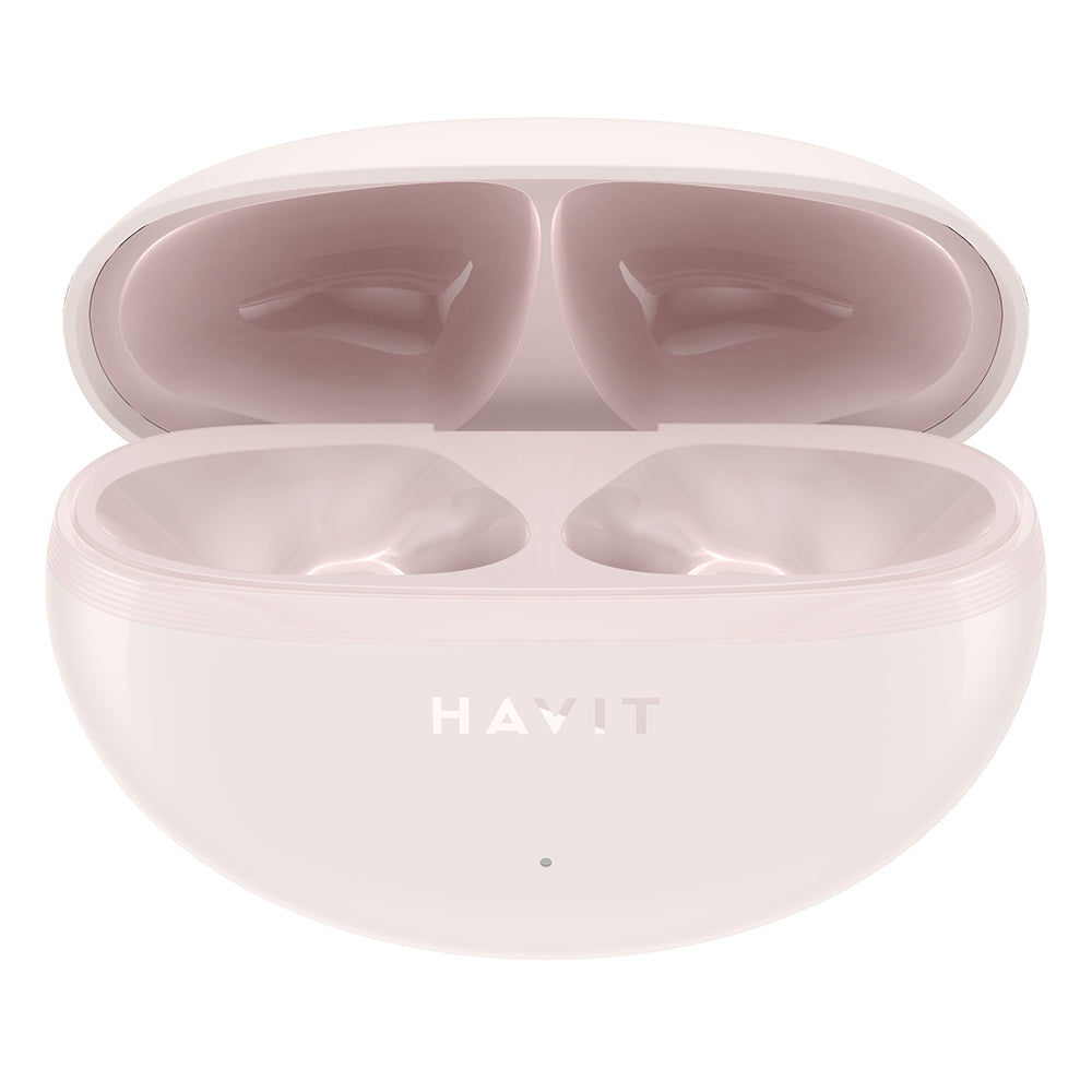 Handsfree Bluetooth HAVIT TW986, TWS, Rózsaszín