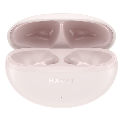 Handsfree Bluetooth HAVIT TW986, TWS, Rózsaszín