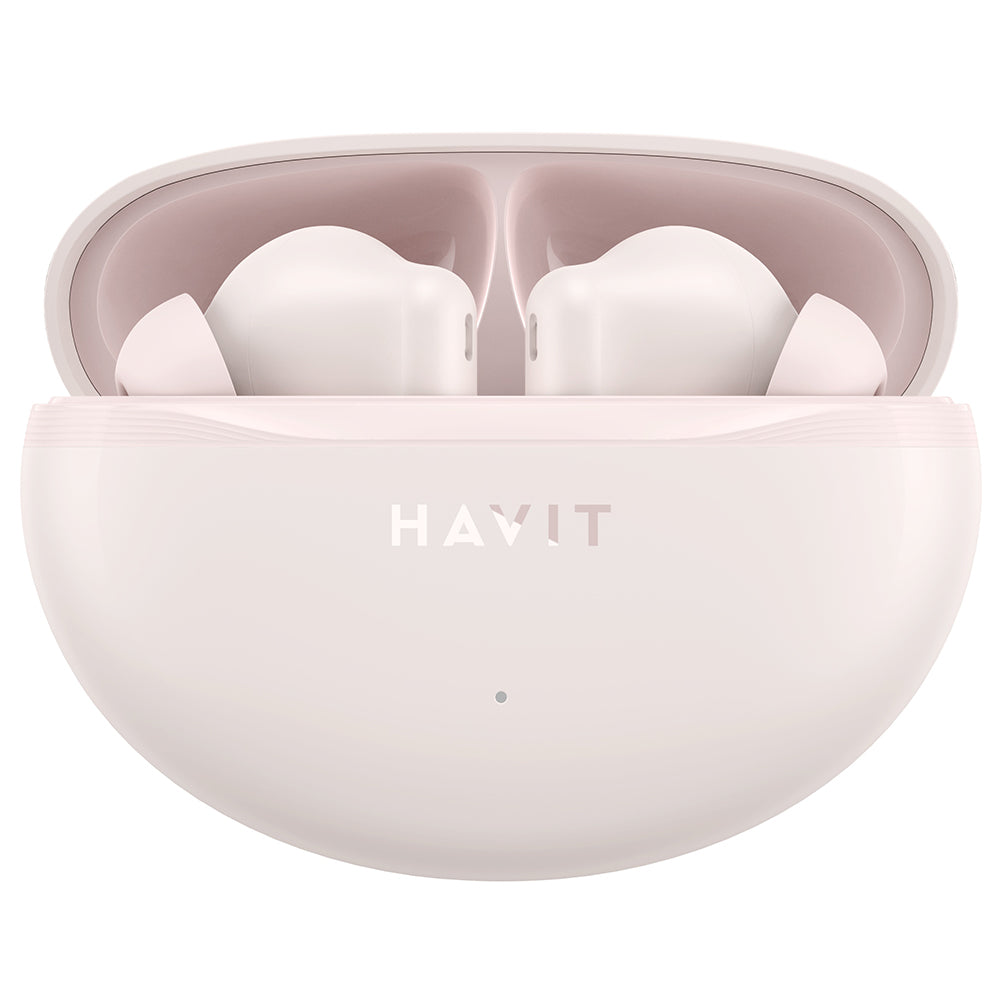 Handsfree Bluetooth HAVIT TW986, TWS, Rózsaszín
