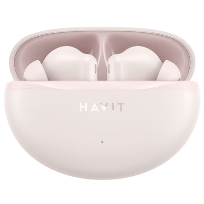 Handsfree Bluetooth HAVIT TW986, TWS, Rózsaszín