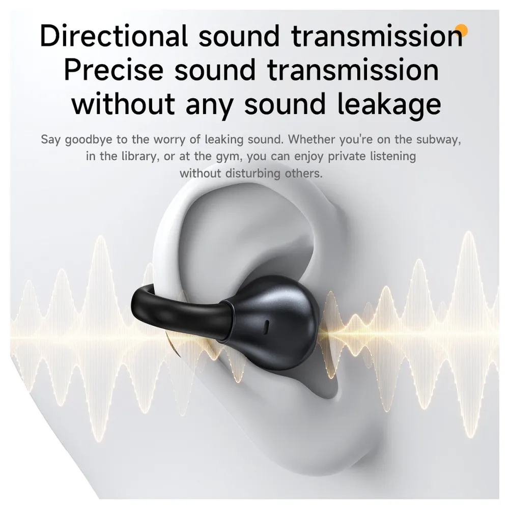 Handsfree Bluetooth HOCO EA8, TWS, Fekete