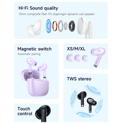 Bluetooth kihangosító Bluetooth HOCO EQ2, TWS, Mov 