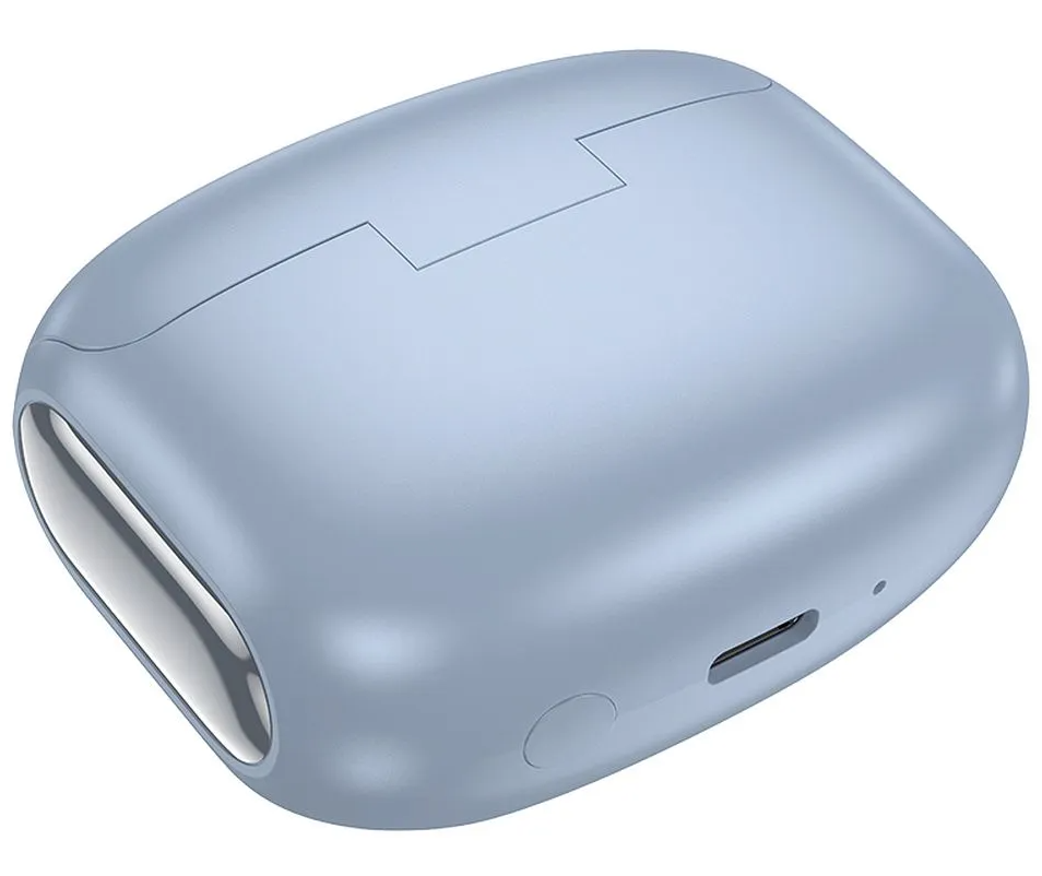 Handsfree Bluetooth HOCO EQ21, TWS, ANC, Kék
