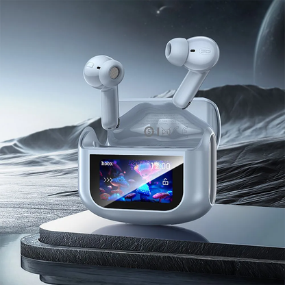 Handsfree Bluetooth HOCO EQ21, TWS, ANC, Kék
