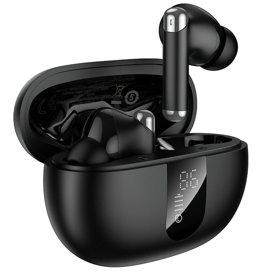 Handsfree Bluetooth HOCO EQ26, TWS, ANC, Fekete